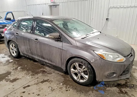 2014 Ford Focus Se z USA, uszkodzony, nr VIN 1FADP3F26EL281577